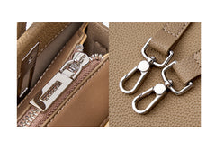 Large Capacity Women’s Tote – Genuine Cowhide Leather Handbag