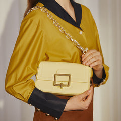 French Minority Shoulder Bag – Genuine Cowhide Crossbody