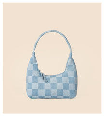 Women’s Denim Dumpling Bag – Casual Fashion Shoulder Bag