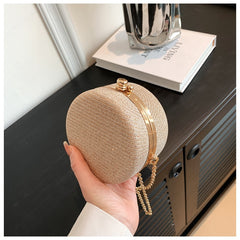 Rhinestone Chain Messenger Bag – Women’s Fashion Shoulder Bag