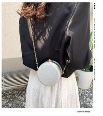 Rhinestone Chain Messenger Bag – Women’s Fashion Shoulder Bag