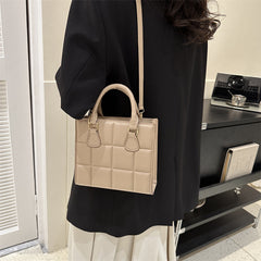 Women’s PU Leather Casual Shoulder Bag – Everyday Crossbody Tote