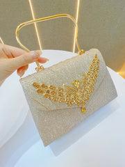 Retro Sequin Shoulder Messenger Bag – Women’s Fashion Handbag