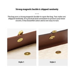 Light Luxury Genuine Leather Crossbody Bag – Premium Handbag
