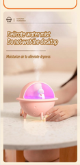 Astronaut Mini Air Humidifier with LED Light – Ultrasonic Cool Mist Aroma Diffuser
