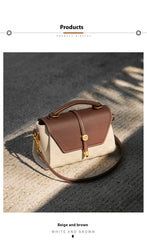 Light Luxury Genuine Leather Crossbody Bag – Premium Handbag