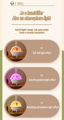 Astronaut Mini Air Humidifier with LED Light – Ultrasonic Cool Mist Aroma Diffuser