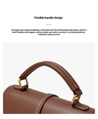Light Luxury Genuine Leather Crossbody Bag – Premium Handbag