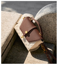 Light Luxury Genuine Leather Crossbody Bag – Premium Handbag