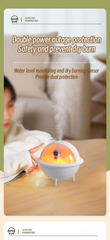 Astronaut Mini Air Humidifier with LED Light – Ultrasonic Cool Mist Aroma Diffuser