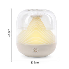 USB Rechargeable Humidifier – 700ml Portable Air Freshener for Home & Car