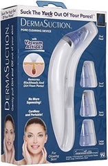 Blackhead Remover Pore Vacuum Cleaner – 5 Suction Levels & 4 Probes (USB Rechargeable)