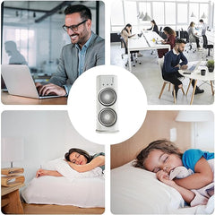 Double-Ended Spray Fan – Dual Cooling Mist & LED Portable Rechargeable Fan