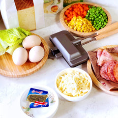 Non-Stick Sandwich Frying Pan | Compact & Versatile Cooking Tool
