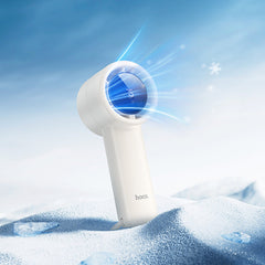 Portable Handheld Fan with LED Display & 5-Speed Control