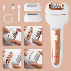 3-in-1 Rechargeable Ladies Grooming Kit | Shaver, Epilator & Trimmer (Wet & Dry Use)