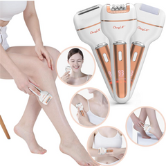 3-in-1 Rechargeable Ladies Grooming Kit | Shaver, Epilator & Trimmer (Wet & Dry Use)