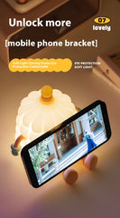 Creative Night Lamp – Cute Duck & Cake Design Sleep Light
