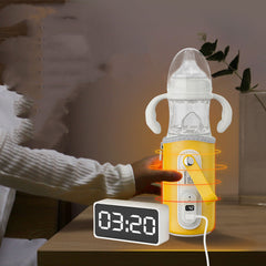 Newborn Baby Intelligent Thermostat Milk Bottle | Digital Display & Constant Temperature