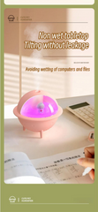 Astronaut Mini Air Humidifier with LED Light – Ultrasonic Cool Mist Aroma Diffuser
