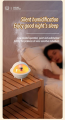 Astronaut Mini Air Humidifier with LED Light – Ultrasonic Cool Mist Aroma Diffuser