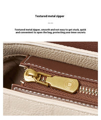 Light Luxury Genuine Leather Crossbody Bag – Premium Handbag