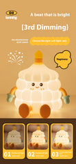 Creative Night Lamp – Cute Duck & Cake Design Sleep Light