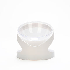 Cat Bowl – Diagonal Mouth Design for Cervical Protection