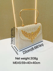 Retro Sequin Shoulder Messenger Bag – Women’s Fashion Handbag