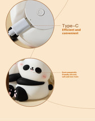 Panda Hug Small LED Night Lamp – Cute Desktop Decoration Light