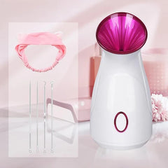 Nano Ionic Facial Steamer – Deep Pore Cleansing & Spa Glow at Home (280W)