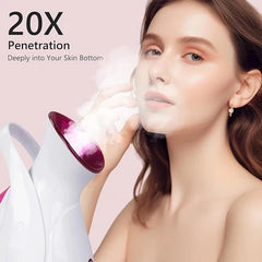 Nano Ionic Facial Steamer – Deep Pore Cleansing & Spa Glow at Home (280W)