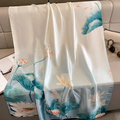 Warm Scarf & Air Conditioning Shawl – Lightweight All-Matching Wrap (90x180cm)