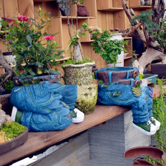 Garden Art Jeans Flower Pot | Creative Resin Planter