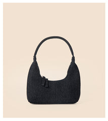 Women’s Denim Dumpling Bag – Casual Fashion Shoulder Bag
