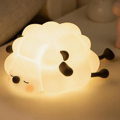 Xiaomian Sheep Silicone Night Light – Soft Glow for Kids & Cozy Spaces