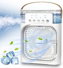 Cooling Fan with Ice – Easy-Clean Air Cooler & Humidifier Fan