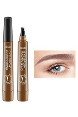 Micro Eyebrow Pencil – Waterproof 4-Prong Precision Brow Pen