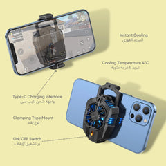 Hoco GM10 Mobile Phone Cooler – Ultra-Fast Cooling Fan for Gaming & Overheating Protection