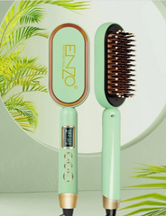Sleek Stroke Hair Brush – Fast & Smooth Straightening Brush with LED Display