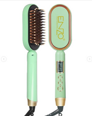 Sleek Stroke Hair Brush – Fast & Smooth Straightening Brush with LED Display