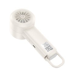 Portable Handheld Fan with LED Display & 5-Speed Control