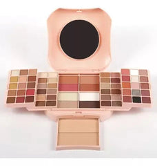 All-in-One Eyeshadow Palette with Retractable Mirror – Complete Makeup Kit