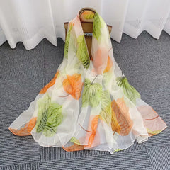 Light Luxury Artificial Silk Talma Yousoft Scarf – Large Size Patterned Women’s Shawl (125x180cm)